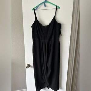 City Chic Black Lace Dress Size 20